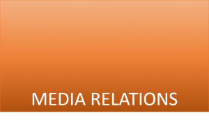 Read more about the article Ideas for creating a media relations plan for 2016